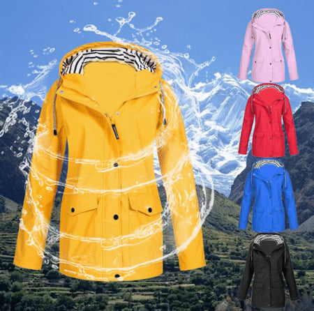 ⛰️HOT SALE 49% OFF 🔥Women Waterproof And Windproof Jacket💦