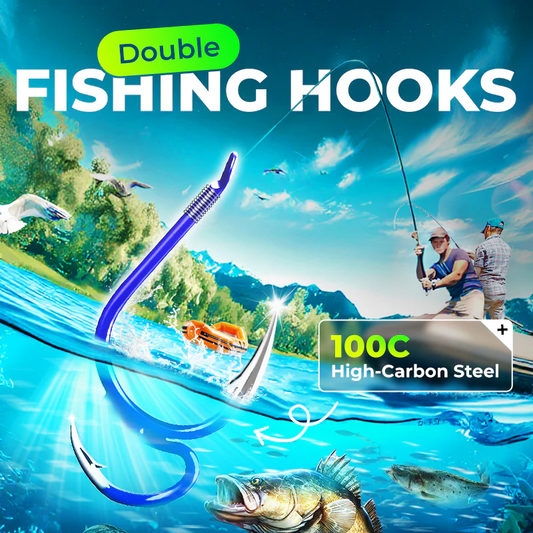 🔥New Hot Selling❤️🔥 Classic Sharp Double Fishing Hooks