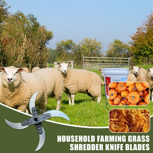 ✨🧑🔧Household Farming Grass Shredder Knife Blades