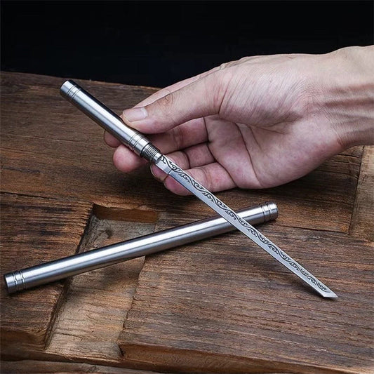Multipurpose Outdoor Portable Fruit Knife with Sheath🔪