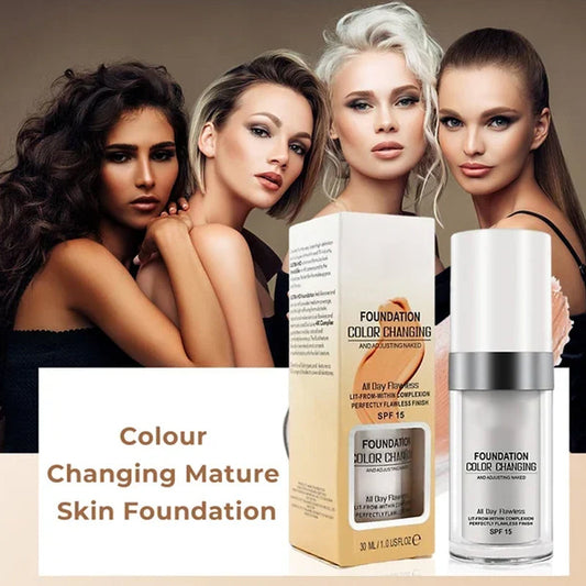 💥Long-Lasting Moisturizing Colour Changing Foundation