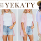 🔥 50% OFF NOW! 🏳️‍🌈 2026 New Stylish Flowy Short Sleeve Cardigan⏳ Free delivery on orders of two items or more, delivered within 5 working days