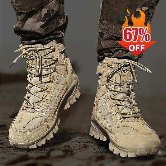 👢 49% OFF LAST DAY! 🔥 Tactical Sports Boots - Waterproof & Non-Slip Grip, Reinforced Toe for Outdoor/Training/Military Use ⚡📦