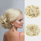 Short messy curly bowl haircut extension