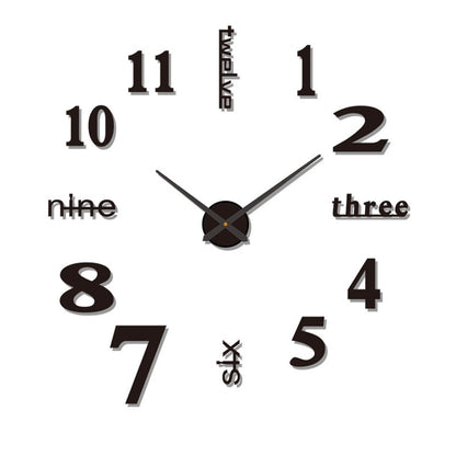 🔥Last Day Promotion 50%OFF🔥 3D Wall Decal Decorative Clock
