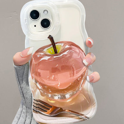 💕Pattern Transparent Phone Case for iPhone