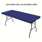 🍽️50% OFF NOW! Fitted Spandex Table Cover for Rectangular & Square Tables – Reusable Wrinkle‑Resistant Elastic Tablecloth, Snug Wrap‑Around Table Protector for Picnic Party Outdoor Indoor Events