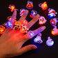 🔥 LAST DAY PROMOTION - 50%OFF 🎃👻 LED Light Halloween Glowing Ring (50pcs set)😍