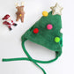 🎅Christmas Sale 49% Off🎄Cute Christmas Tree Hat with Pom-Poms