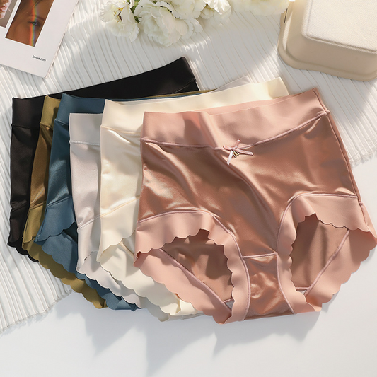 Last day Buy 1 and get 6 free Antibacterial Hygroscopic Odourless Silk Gynaecological Panties