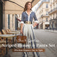 📢📢50% OFF !! ⏰✨ Sleek, Stylish, And Effortlessly Chic – Women's Striped Shirt & Wide-Leg Pants 2-Piece Set