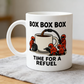 🏎️ 🏁Box Box Box! Time For A Refuel Coffee Mug - Perfect Gift for Formula Car Fans