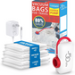🧳 50% OFF HOT DEAL ! ⚡ Pack of 6 Compression Bags for USB Electric Vacuum Cleaner – Space-Saving Storage, Airtight Seal, Reusable & Durable 🌀Delivered within 5 working days☀️