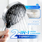 🚿Adjustable High-Pressure Rain Shower💧Saves 68% water, high pressure without wastage