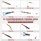 🐟 MadBite by KastKing 400 PCS Fishing Tackle Kit – Professional Freshwater Rigging Set – Waterproof Box Included – Expert-Level Hooks & Jig Heads 🎣