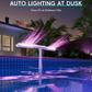 🔥 Solar-powered rainbow-coloured fountain nozzles, designed specifically for swimming pools 🍃 Delivered within five working days 🎊