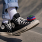 Knit Multicolor Hacky Sack Stress Ball Foot Sack Crochet (2.5" Diameter)