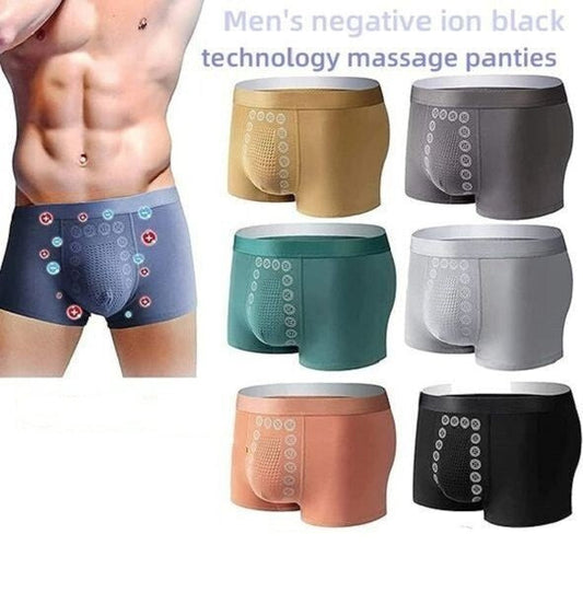 🥳2026 HOT SALE🥳💞50K+ SOLD!🛡️💨 50% OFF! Men's Modal Antibacterial Briefs – Negative ion tech, breathable modal.👖✨