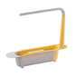 🎁🏆 Last Day Special Price £ 13.98!🧊🧽 No-Drill Sink Organiser – Telescopic Stainless Steel Rack with Towel Bar & Drain Holes. 50% Off. UK Stock