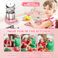 🎁Best Gift For Kid🍳Children's Real Cooking Mini Kitchen Toys - 22 PCS Set