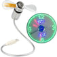 【💥Final 3-hour Preferential Deal 💥】🔥2026 Hot Sale 50% OFF🔥USB Fan with LED Clock Lighting