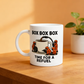 🏎️ 🏁Box Box Box! Time For A Refuel Coffee Mug - Perfect Gift for Formula Car Fans