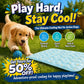 ❄️Summer Blowout! ❄️50% OFF 🧊PawDew™ for Dogs & Cats – Vet-Approved Ice-Silk Cooling Pad ❄️ | Q-MAX >0.4 | Washable 🧼, Non-Slip 🛟 | Perfect for Large Breeds & UK Summers ☀️🇬🇧