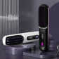 ⏰Final 3 Hours - £17.99!!⚡50K+ SOLD!💁‍♀️Wireless Ceramic Hair Straightening Comb – Fast Heating, Anti-Frizz & Tangle-Free Design ✨
