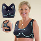 💖 🚗Delivered within five working days🔥⚡ Front-fastening criss-cross strap, wire-free posture-correcting bra ✨