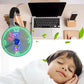【💥Final 3-hour Preferential Deal 💥】🔥2026 Hot Sale 50% OFF🔥USB Fan with LED Clock Lighting
