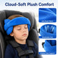 🥳2026 HOT SALE🥳💞50K+ SOLD!✨ 💝Kids Car Seat Head Support Strap｜Plush Padded Adjustable Nap Rest Band