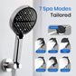 🚿Adjustable High-Pressure Rain Shower💧Saves 68% water, high pressure without wastage