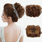 Short messy curly bowl haircut extension