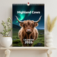 🐮2026 Highland Cattle-kalender📅