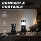 ⛺️50% OFF NOW! Solar Camping Lantern – Rechargeable Collapsible LED Lamp, IPX4 Waterproof Light with Magnetic Base & Foldable Hanging Hook for Outdoor Emergency