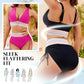 🏖️High Waisted Tummy Control Color Block Bikini Sets