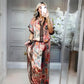 Women's Printed Top & Wide Leg Pants 2-Piece Set 🔥Free delivery and delivery within five working days