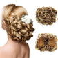 Short messy curly bowl haircut extension