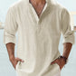 🔥New arrival 63% OFF💥🔥Men's Cotton Linen Casual Long Sleeve Shirt🎁 Delivered within five working days