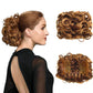 Short messy curly bowl haircut extension