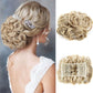 Short messy curly bowl haircut extension