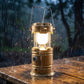 ⛺️50% OFF NOW! Solar Camping Lantern – Rechargeable Collapsible LED Lamp, IPX4 Waterproof Light with Magnetic Base & Foldable Hanging Hook for Outdoor Emergency
