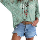 ⏰Last day sale 50% OFF🔥Hot Sale-Womens Bohemian-Inspired Beige Crochet Top with V-Neck