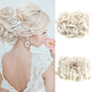 Short messy curly bowl haircut extension