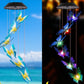🦋Enhance Your Garden✨Creative Bird Design Solar Wind Chimes