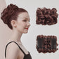 Short messy curly bowl haircut extension