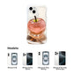 💕Pattern Transparent Phone Case for iPhone