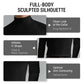 👔 Mens High Neck Slim Fit Long Sleeve T-shirt
