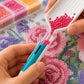 💎 Automatic Diamond Painting Bead Dispenser Pen & Tray Set