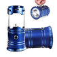 ⛺️50% OFF NOW! Solar Camping Lantern – Rechargeable Collapsible LED Lamp, IPX4 Waterproof Light with Magnetic Base & Foldable Hanging Hook for Outdoor Emergency